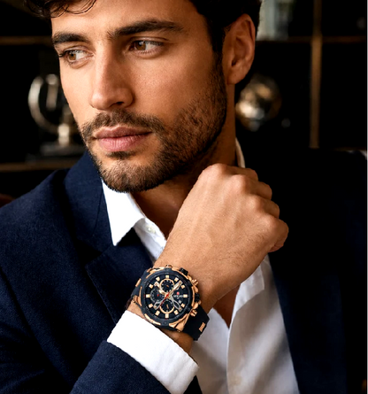 REWARD VIP Rose Gold Chronograph Luxury Men's Watch