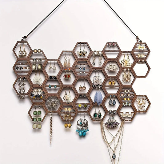 Honeycomb Earring Organizer
