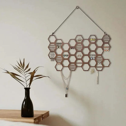 Honeycomb Earring Organizer