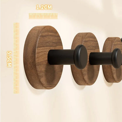 Self-adhesive Wood Hanging Hanger