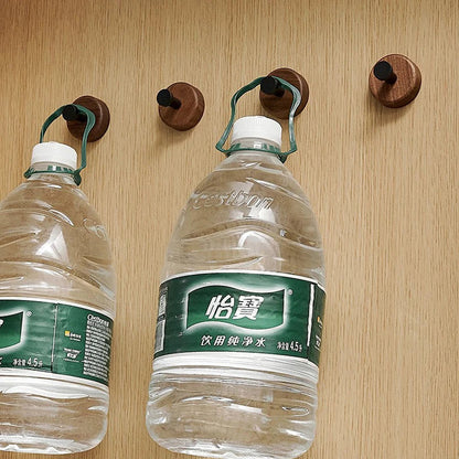 Self-adhesive Wood Hanging Hanger