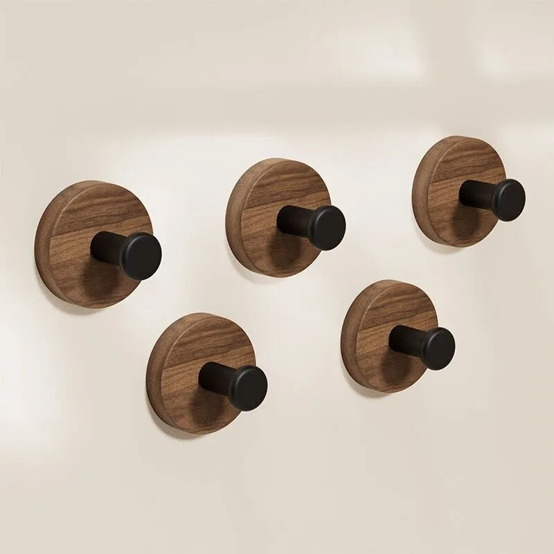 Self-adhesive Wood Hanging Hanger